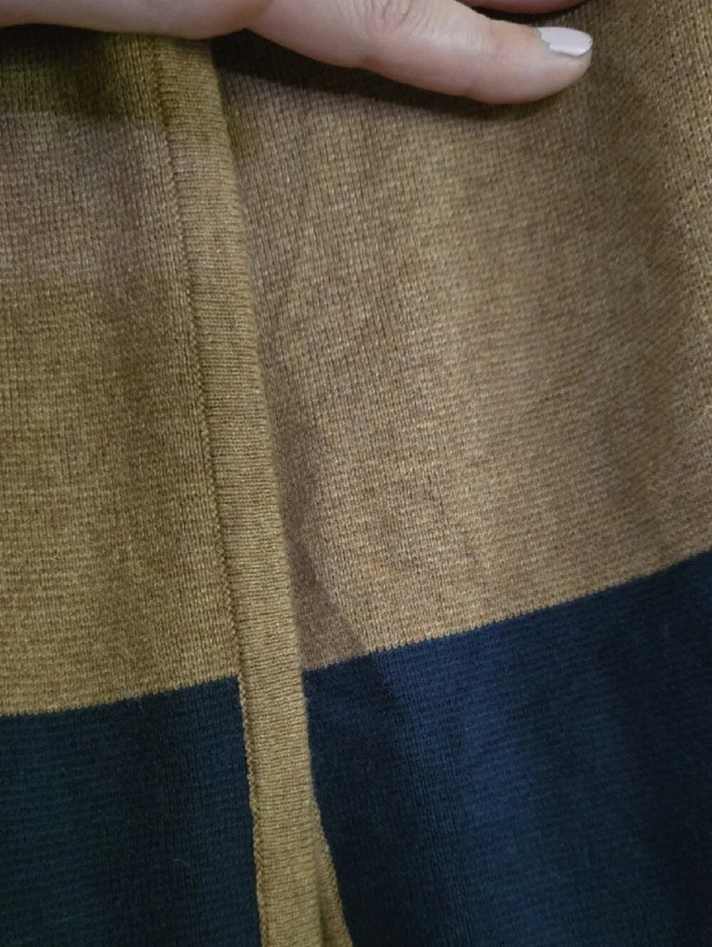 Colorblock Vanessa sweater-jacket